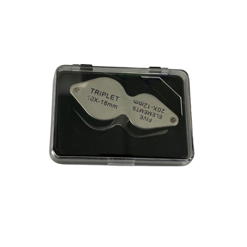 KEENE Gold Prospecting Magnifier lens with a case