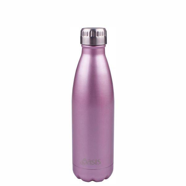 OASIS Drink Bottle 500ml Stainless Insulated - Blush **CLEARANCE**
