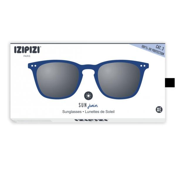 IZIPIZI PARIS Sun Junior Kids STYLE #E Sunglasses - Navy Blue (5-10 YE