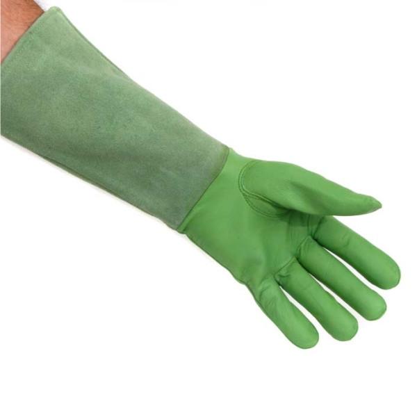 QUALITY PRODUCTS Scratch Protectors Gauntlet Gardening Glove Green - L
