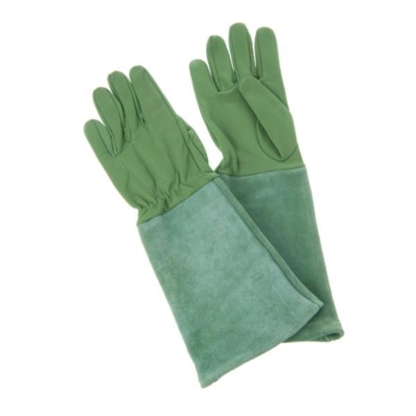 QUALITY PRODUCTS Scratch Protectors Gauntlet Gardening Glove Green - L