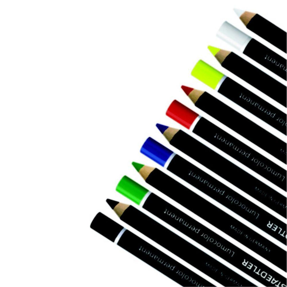 STAEDTLER Glasochrome Chinagraph Pencils - 12 Pencils per pack
