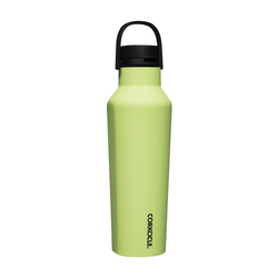 CORKCICLE Series A Sports Canteen 600ml Insulated Stainless Steel Bottle - Neon Lights Citron **Limited Stock**