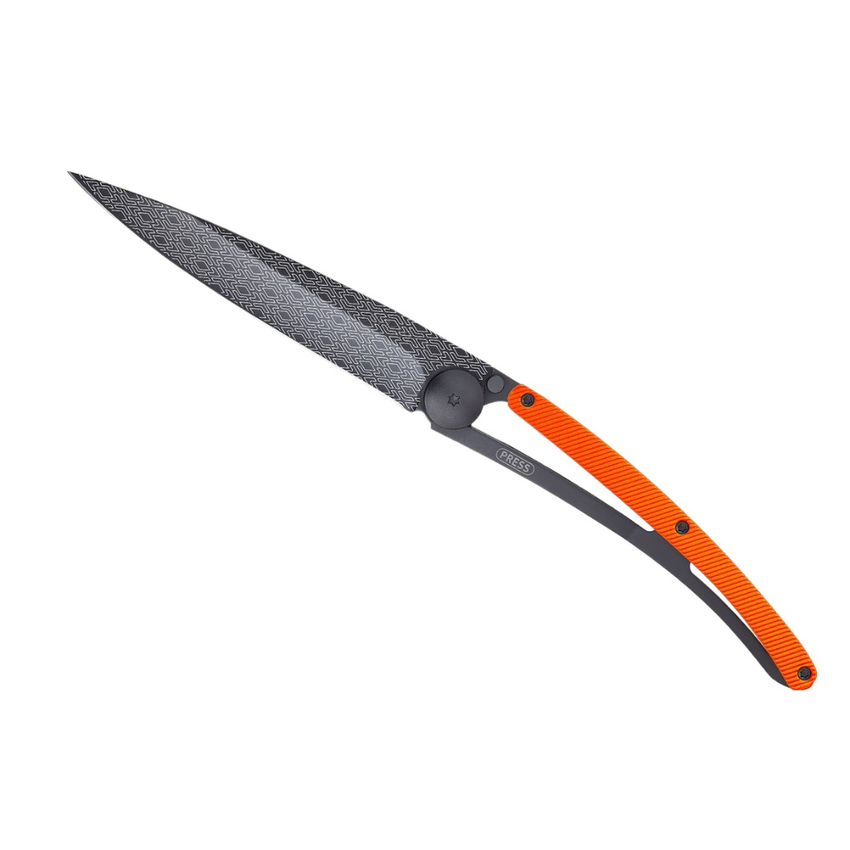 DEEJO Tattoo Black Knife 37g - Orange Parallel