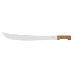 TRAMONTINA Machete with Carbon Steel Blade and Wood Handle - 560mm / 22"
