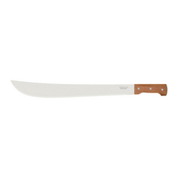 TRAMONTINA Machete with Carbon Steel Blade and Wood Handle - 500mm / 20"