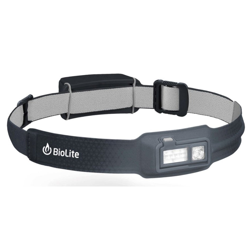 BIOLITE No-Bounce Rechargeable Headlamp 330 - Midnight Grey