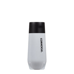 CORKCICLE *Exclusive* Stemless Insulated Flute 7oz - Colour Block Modern Black **Limited Stock**