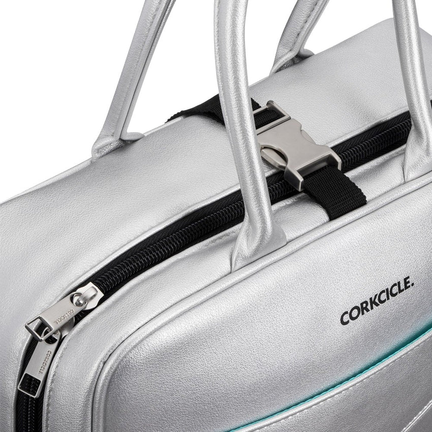 CORKCICLE Baldwin Boxer Insulated Lunch Bag/Box - Silver **Limited Sto