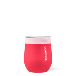 CORKCICLE Stainless Steel Insulated Stemless Glass 12oz (355ml) - Colour Block Shortcake **Limited Stock**