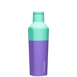 CORKCICLE Stainless Steel Insulated Water Bottle 16oz (470ml) - Colour Block Mint Berry **Limited Stock**