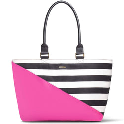 CORKCICLE Virginia Insulated Tote Bag - Pink Stripe **Limited Stock**