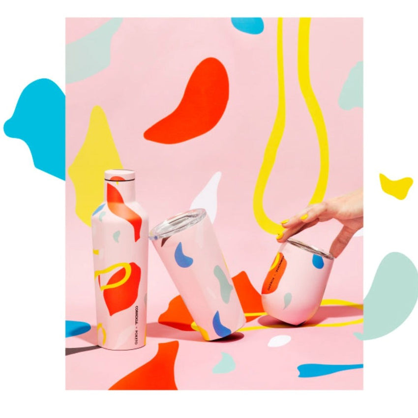 CORKCICLE x POKETO Stainless Steel Insulated Canteen 16oz (475ml) - Pi