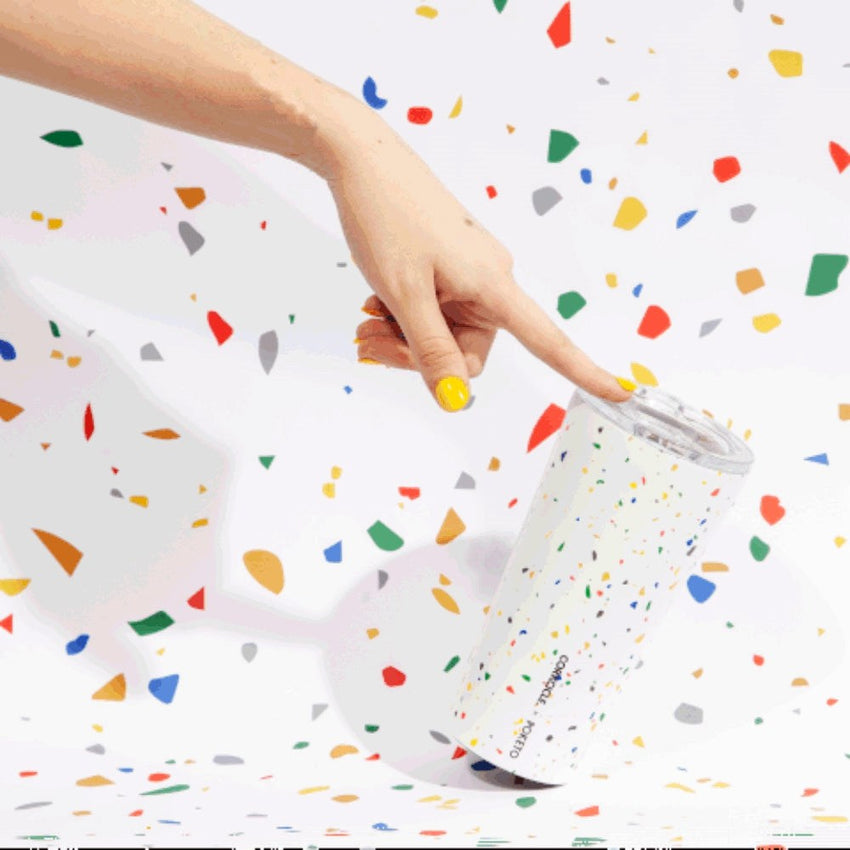 CORKCICLE x POKETO Stainless Steel Insulated Canteen 16oz (475ml) - Wh