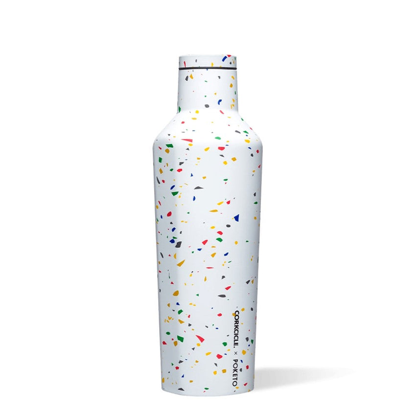 CORKCICLE x POKETO Stainless Steel Insulated Canteen 16oz (475ml) - Wh