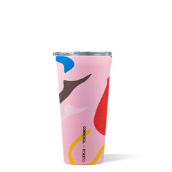 CORKCICLE x POKETO Stainless Steel Insulated Tumbler 16oz (475ml) - Pink Party **Limited Stock**
