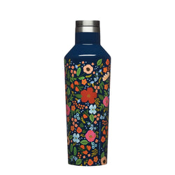 CORKCICLE x RIFLE PAPER CO. Stainless Steel Insulated Canteen 16oz (470ml) - Wild Rose **Limited Stock**