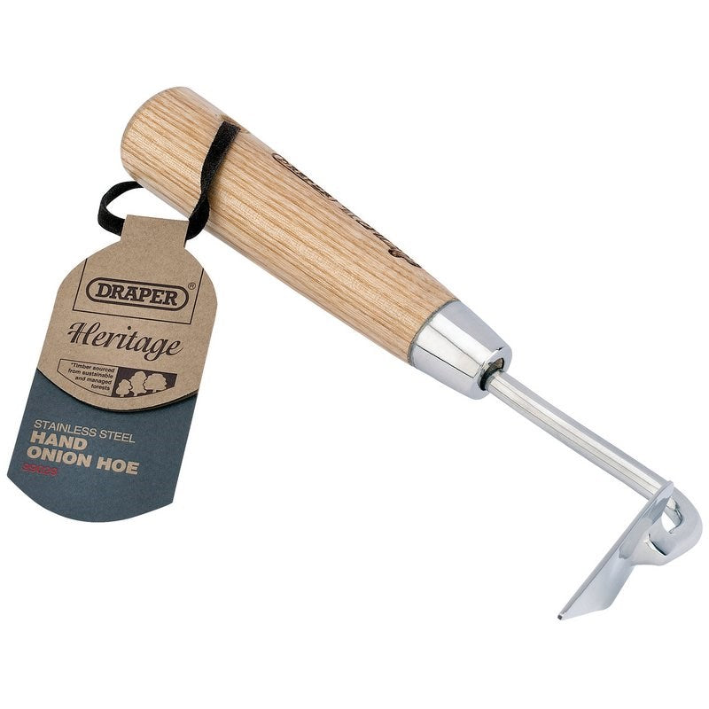 DRAPER TOOLS Expert Heritage Range Stainless Steel Onion Hoe - Light A