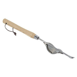 DRAPER TOOLS Expert Heritage Range Stainless Steel Spinnaker Handle Weeder - Light Ash Handle