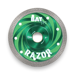 BAT Pro Diamond Mesh Turbo Rim Blade Razor - 105mm/125mm