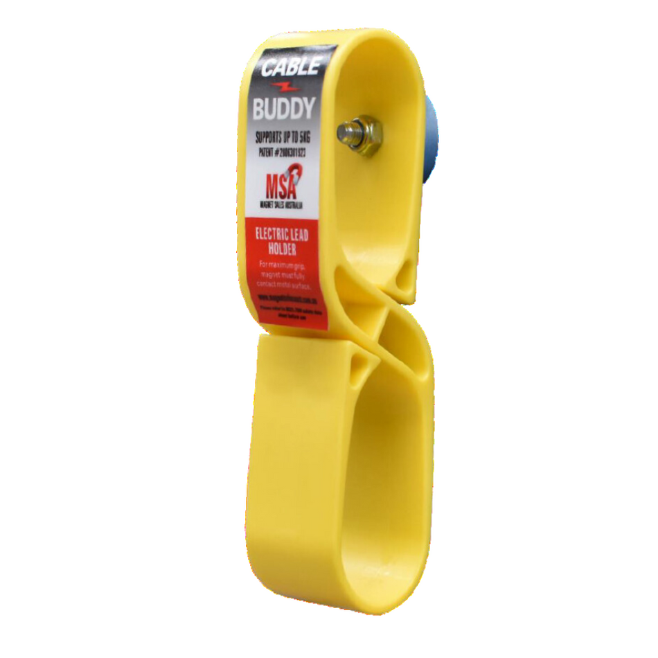 MSA Magnetic Cable-Buddy Safety Cable Holder - Yellow