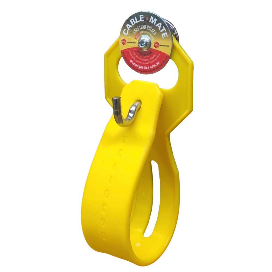 MSA Magnetic FRAS Cable-Mate Safety Cable Holder - Yellow Strap