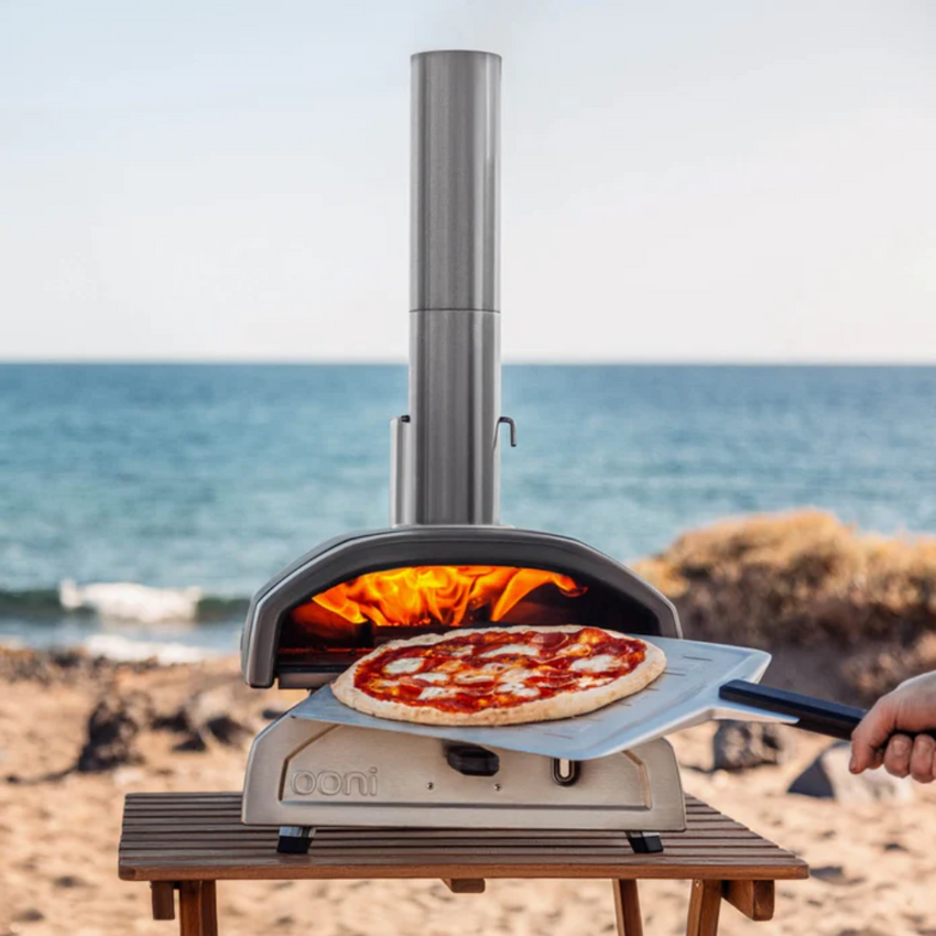 OONI Fyra 12 Portable WoodFired Pellet Outdoor Pizza Oven & Cover Bund