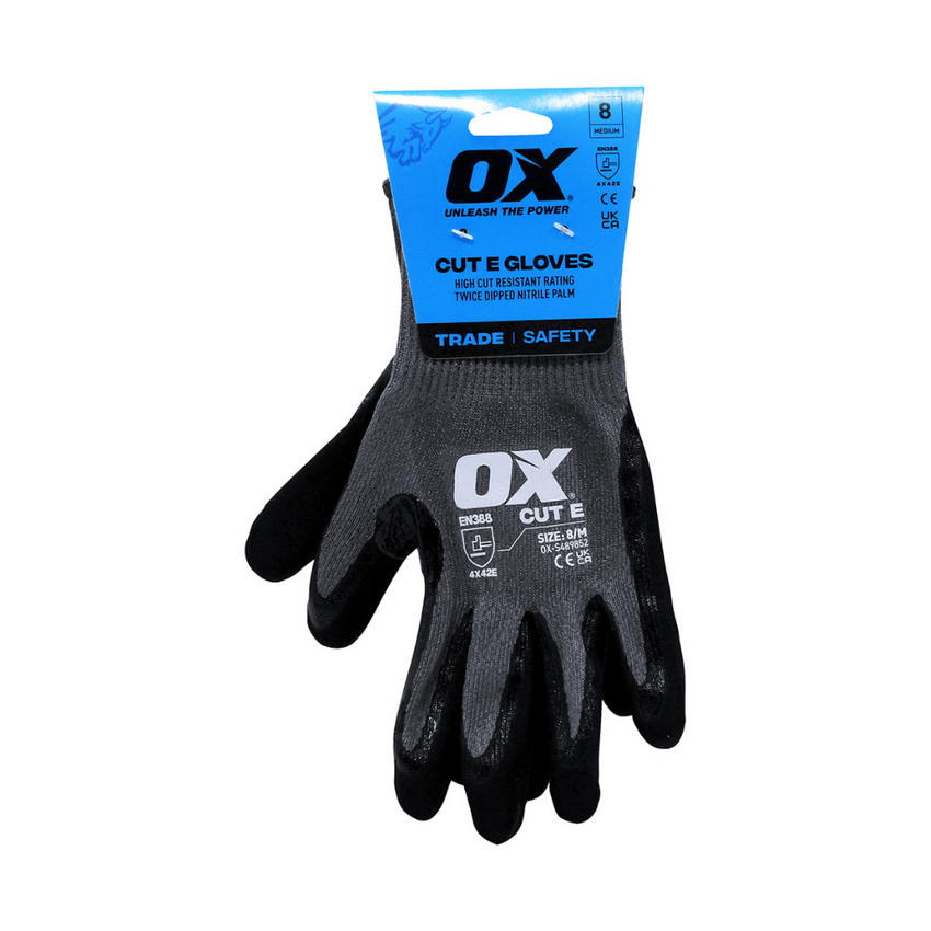 OX Safety Gloves - Cut E