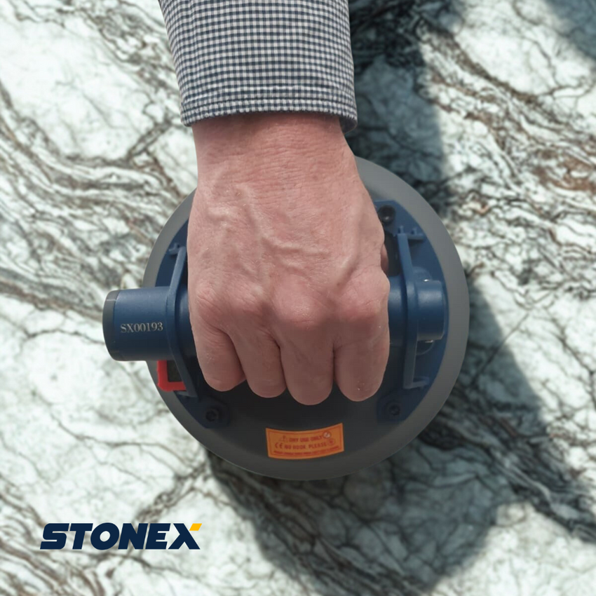 STONEX E-GRIP Electric Suction Lifter - 200mm Cup - Battery Powered