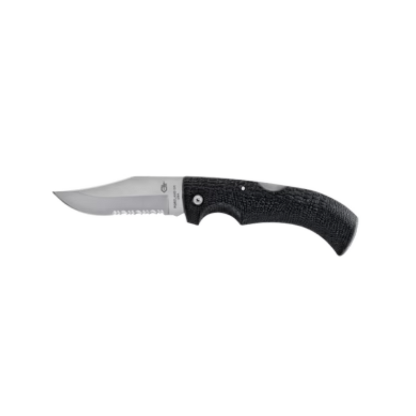 GERBER Gator Folder Clip Point Serrated - Black