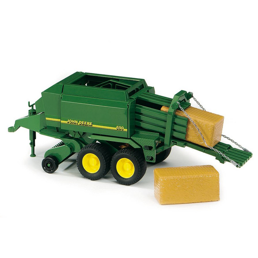 BRUDER 1:16 JOHN DEERE 690 Big Balepress