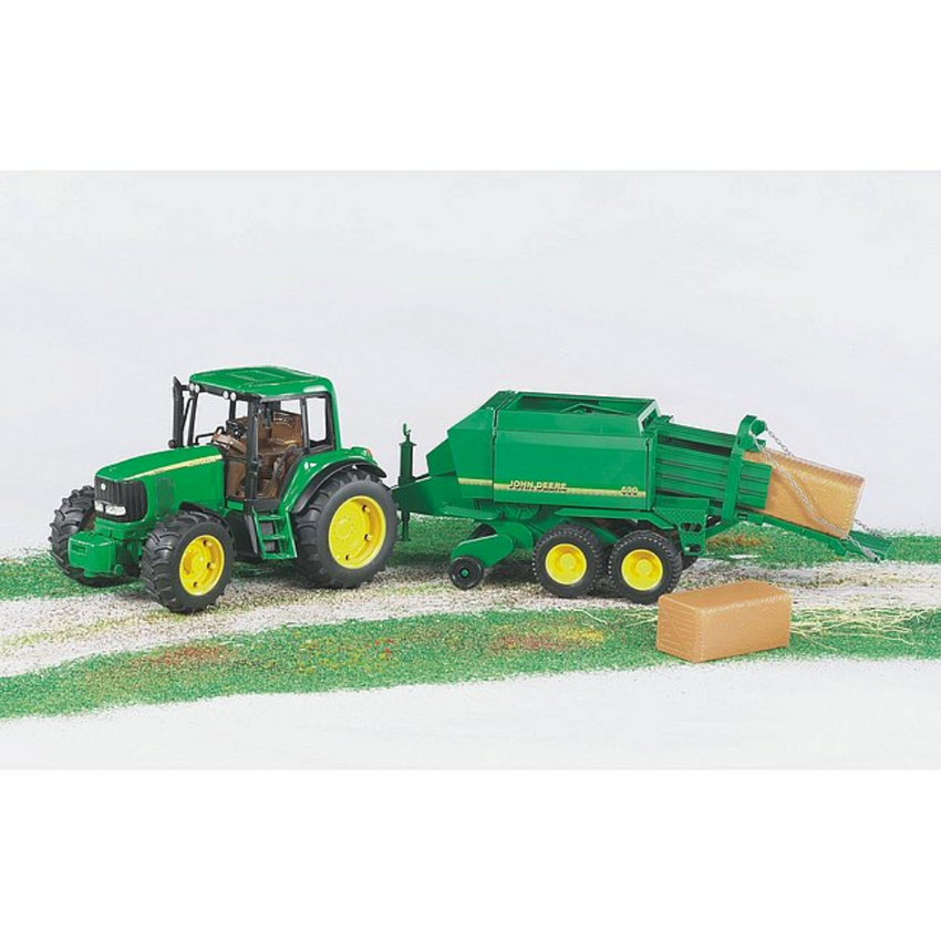 BRUDER 1:16 JOHN DEERE 690 Big Balepress