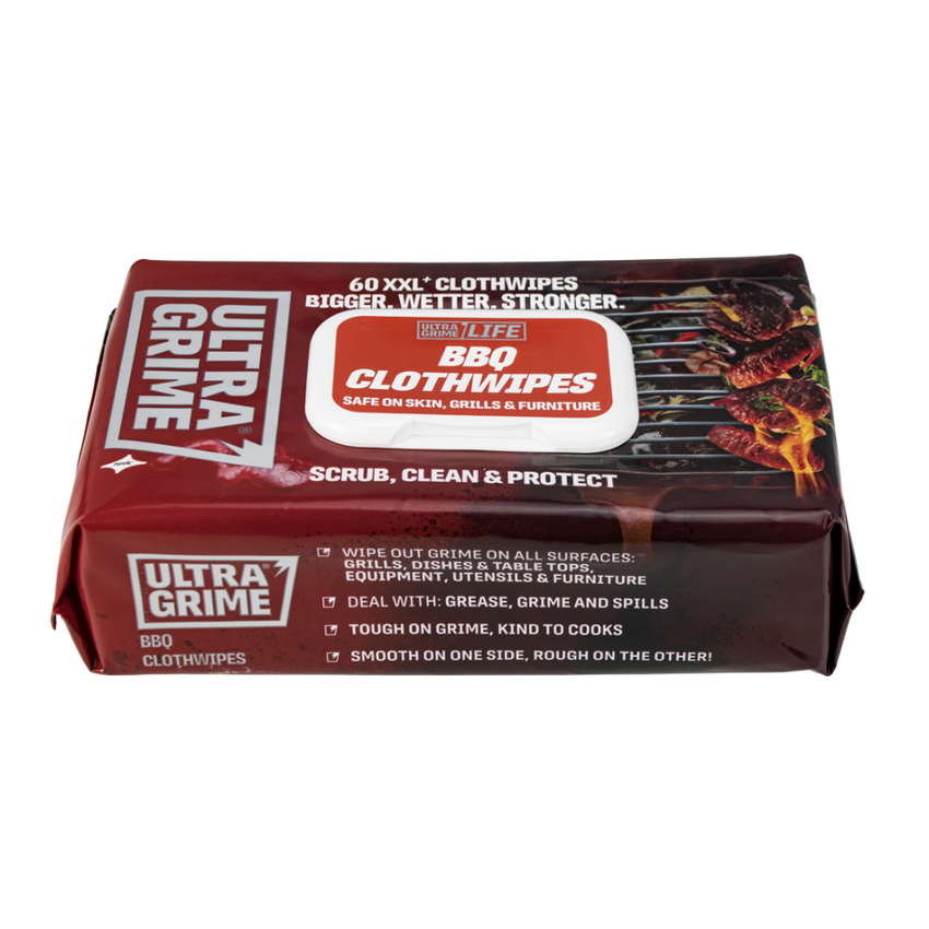 ULTRAGRIME Life BBQ Clothwipes 60pk