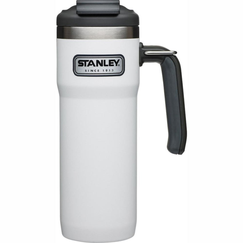 STANLEY CLASSIC Insulated Vacuum Lock Travel Mug 20oz - Polar White **