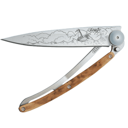 DEEJO Juniper Wood Knife 37g - High Seas