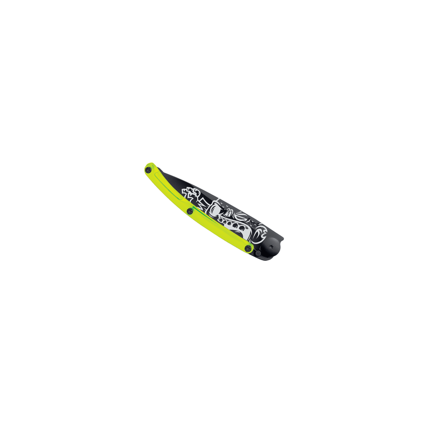 DEEJO Black Blade Knife 37g - Zombie/Yellow