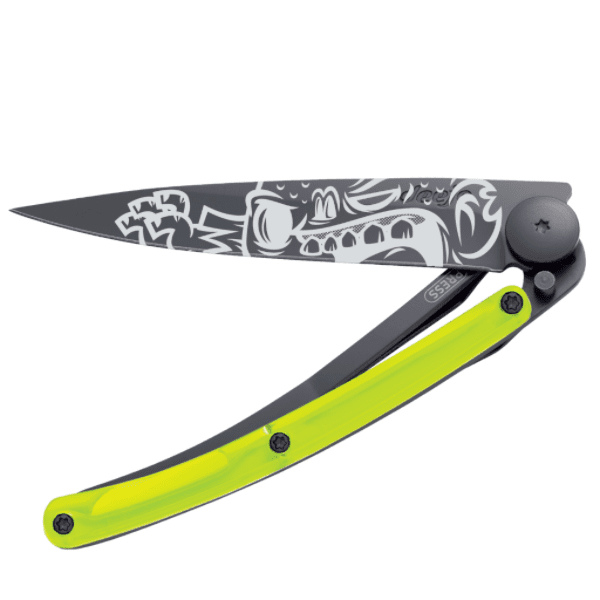 DEEJO Black Blade Knife 37g - Zombie/Yellow