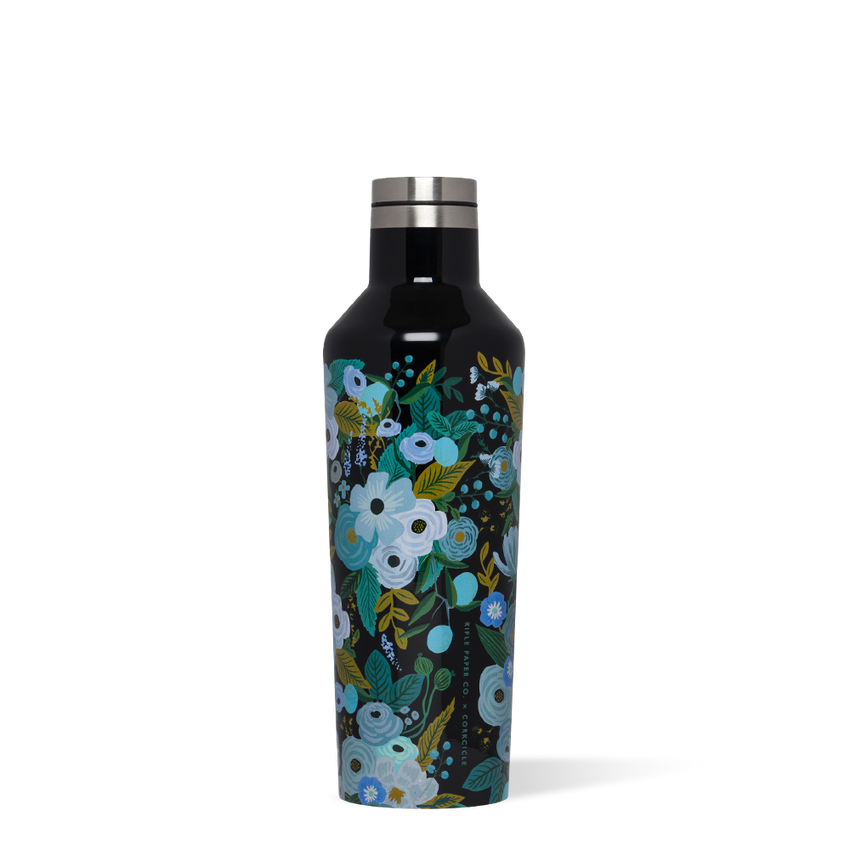 CORKCICLE x RIFLE PAPER CO. Stainless Steel Insulated Canteen 16oz (47