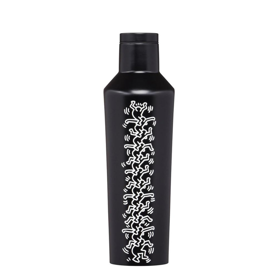 CORKCICLE x KEITH HARING Stainless Steel Insulated Canteen 16oz (475ml) - People Stack **CLEARANCE**