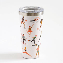 CORKCICLE x RIFLE PAPER CO. Stainless Steel Insulated Tumbler 16oz (475ml) - Sports Girls **Limited Stock**