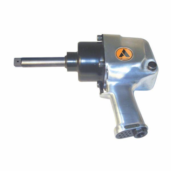 ALLIANCE Pneumatic Air 1 in. Pistol Grip Impact Wrench 6" Extended Anvil
