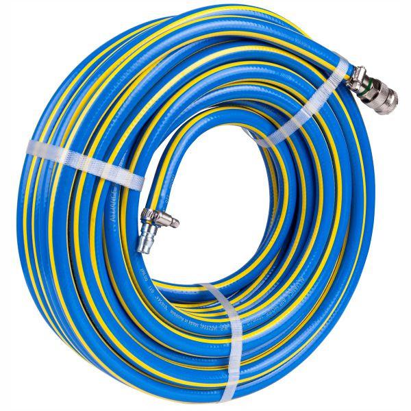 ALLIANCE Pneumatic 10mmID x 100m Braided PVC Air Hose with N Series Quick Couplers