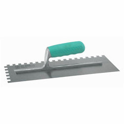 ANCORA PAVAN 841/D Extra Long Notched Trowel - SINTESI Soft Grip