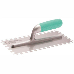 ANCORA PAVAN 841/D Four Sided Notched Trowel - SINTESI Soft Grip