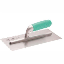 ANCORA PAVAN 841/D "V" Serrated Notch Trowel - SINTESI Soft Grip