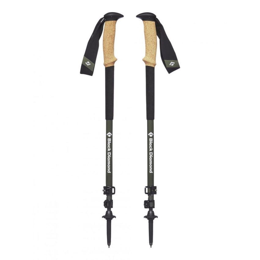 BLACK DIAMOND ALPINE CARBON CORK Trekking Poles, Tundra 2019 - Pair