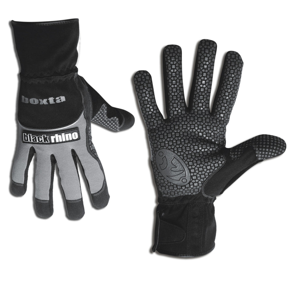BLACK RHINO BOXTA Heavy Duty Synthetic Leather Warehouse Gloves - Pair