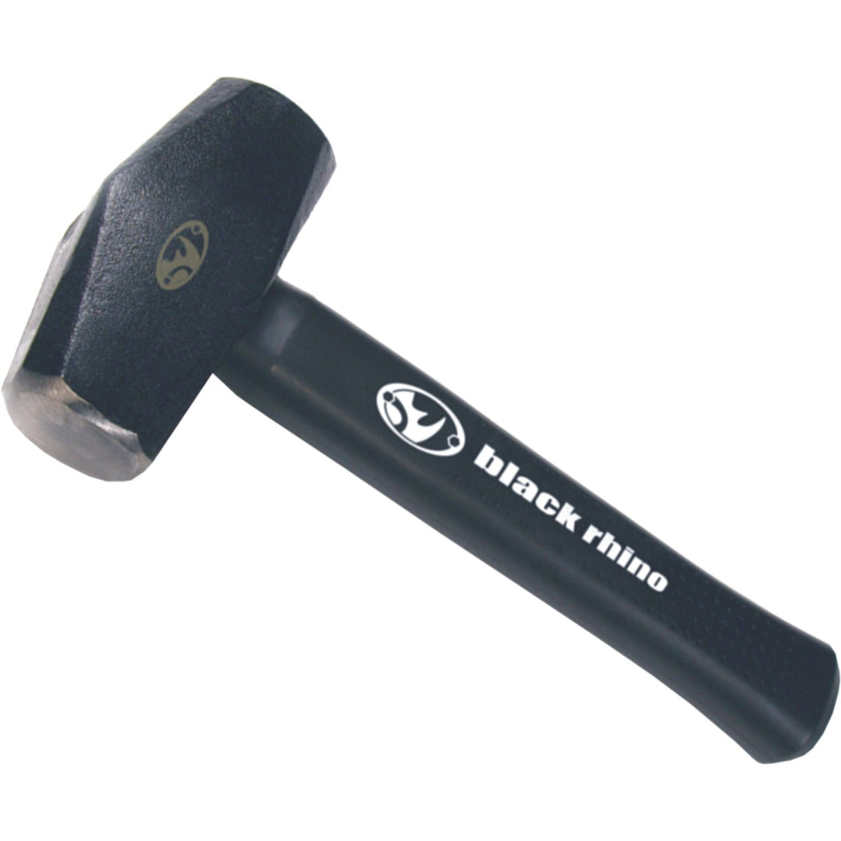 BLACK RHINO DRILLA 2lb Steel Club Hammer - Fibreglass Handle