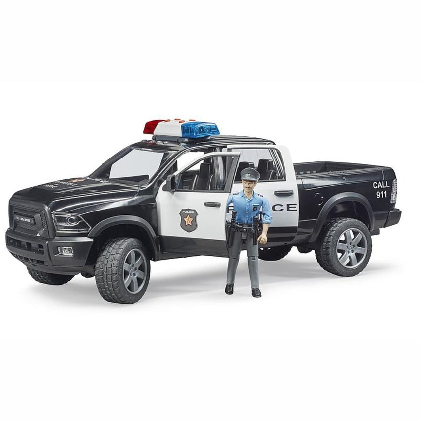 BRUDER RAM 2500 Police truck with policeman 1:16