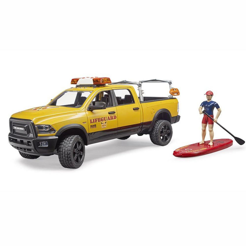 BRUDER RAM 2500 Power Wagon - Life Guard with Figure